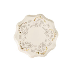 Plates Flowers, 20 cm, mix (1 pkt / 6 pc.) Plates Flowers, 20 cm, mix (1 pkt / 6 pc.)