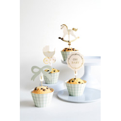Muffin Set Oh Baby, mix (1 pkt / 6 pc.) Muffin Set Oh Baby, mix (1 pkt / 6 pc.)
