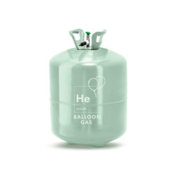 Helium tank, green, max 90 balloons Helium tank, green, max 90 balloons