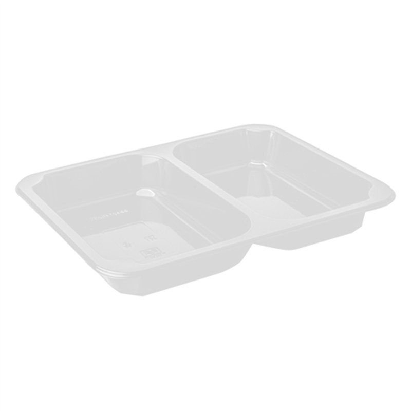 50 stk Gourmet bakker 2-delt - Hvid 227x178x30 - 850 ml 50 stk Gourmet bakker 2-delt - Hvid 227x178x30 - 850 ml
