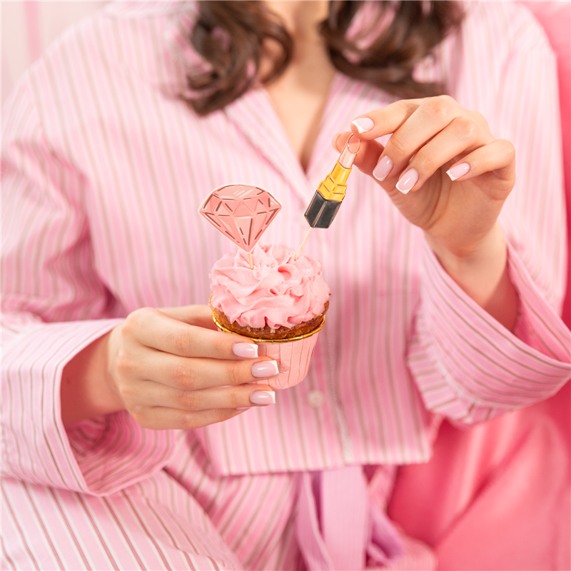 6 stk. Cupcake Skilte Bride Team Mix – Perfekt til Polterabend Dekoration 6 stk. Cupcake Skilte Bride Team Mix – Perfekt til Polterabend Dekoration
