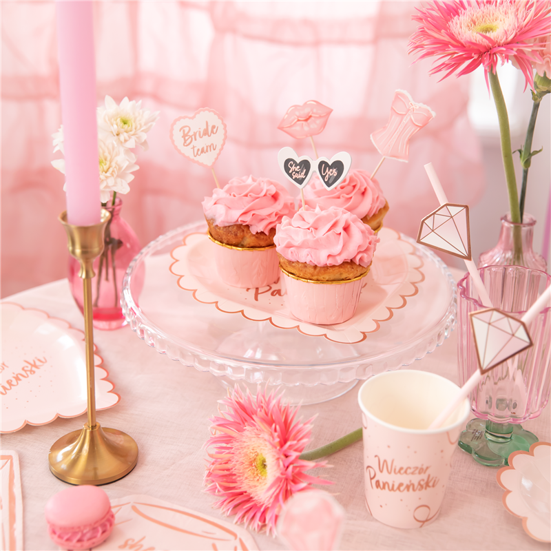 6 stk. Cupcake Skilte Bride Team Mix – Perfekt til Polterabend Dekoration 6 stk. Cupcake Skilte Bride Team Mix – Perfekt til Polterabend Dekoration