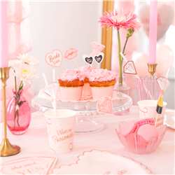 6 stk. Cupcake Skilte Bride Team Mix – Perfekt til Polterabend Dekoration 6 stk. Cupcake Skilte Bride Team Mix – Perfekt til Polterabend Dekoration