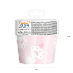 6 stk. Isbæger Katte Mixfarver 150 ml – Perfekt til Sommerfester & Fødselsdage 6 stk. Isbæger Katte Mixfarver 150 ml – Perfekt til Sommerfester & Fødselsdage