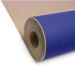 50 m Robust Blå & Brun Indpakningspapir 73 cm - 50 g/m² i høj kvalitet 50 m Robust Blå & Brun Indpakningspapir 73 cm - 50 g/m² i høj kvalitet