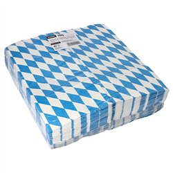 100 Stk Kylingeposer med alu-indlæg – Bayersk blå - Oktoberfest 28x13x8 cm 100 Stk Kylingeposer med alu-indlæg – Bayersk blå - Oktoberfest 28x13x8 cm