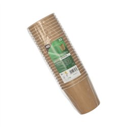25 stk. Miljøvenlige 470 ml Suppe-/Isbægre i Brun Komposterbar Karton - Perfekt til Alle Anledninger 25 stk. Miljøvenlige 470 ml Suppe-/Isbægre i Brun Komposterbar Karton - Perfekt til Alle Anledninger