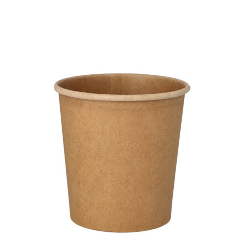 25 stk. Miljøvenlige 470 ml Suppe-/Isbægre i Brun Komposterbar Karton - Perfekt til Alle Anledninger 25 stk. Miljøvenlige 470 ml Suppe-/Isbægre i Brun Komposterbar Karton - Perfekt til Alle Anledninger