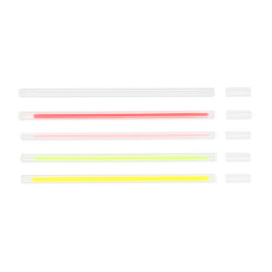 Fluorescent glow sticks, mix of colours, 20 cm, including connectors (1 pkt / 100 pc.) Fluorescent glow sticks, mix of colours, 20 cm, including connectors (1 pkt / 100 pc.)