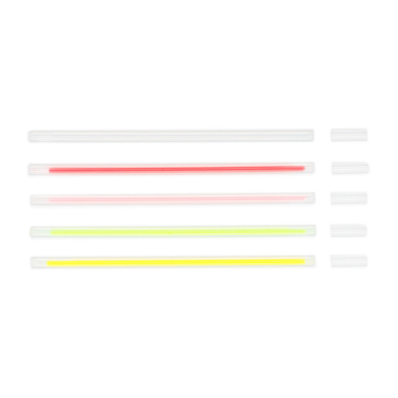 Fluorescent glow sticks, mix of colours, 20 cm, including connectors (1 pkt / 100 pc.) Fluorescent glow sticks, mix of colours, 20 cm, including connectors (1 pkt / 100 pc.)