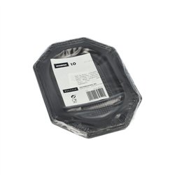10 stk. Sorte Serveringsfade i R-PET – Genanvendelige 29 x 21 cm 10 stk. Sorte Serveringsfade i R-PET – Genanvendelige 29 x 21 cm