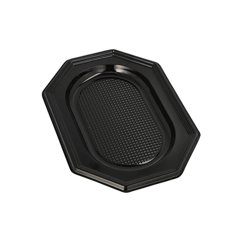 10 stk. Sorte Serveringsfade i R-PET – Genanvendelige 29 x 21 cm