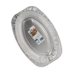 3 stk. Elegante Ovale Aluminiumsfade – Ideelle til Festbuffet 43x29 cm 3 stk. Elegante Ovale Aluminiumsfade – Ideelle til Festbuffet 43x29 cm