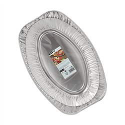 3 stk. Elegante Ovale Aluminiumsfade – Ideelle til Festbuffet 43x29 cm 3 stk. Elegante Ovale Aluminiumsfade – Ideelle til Festbuffet 43x29 cm