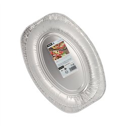 3 stk. Elegante Ovale Serveringsfade i Aluminium – Perfekt til Festbuffet 35x24,5 cm 3 stk. Elegante Ovale Serveringsfade i Aluminium – Perfekt til Festbuffet 35x24,5 cm