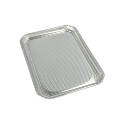 3 stk. Elegante Firkantede Serveringsfade i Aluminium – Perfekt til Festbuffet 35x26 cm 3 stk. Elegante Firkantede Serveringsfade i Aluminium – Perfekt til Festbuffet 35x26 cm