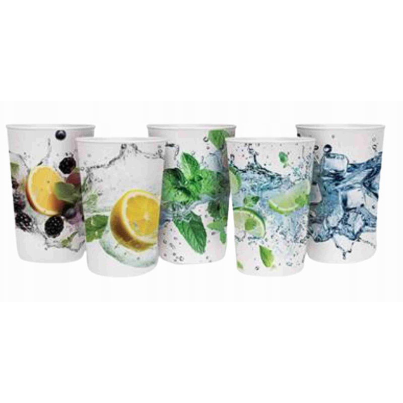 50 stk. FRESH Papkrus til Festlige Drinks - Mix 300 ml, Farverig & Robust