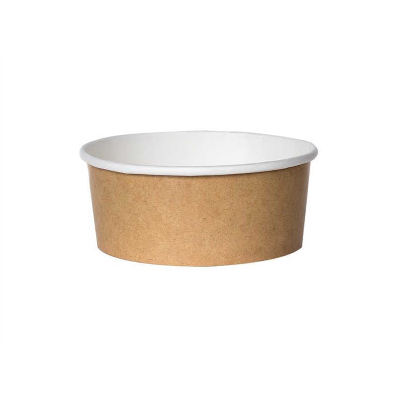 50 stk. Brune og Hvide Take-Away Skåle 750ml - Miljøvenlig og Robust Karton 50 stk. Brune og Hvide Take-Away Skåle 750ml - Miljøvenlig og Robust Karton