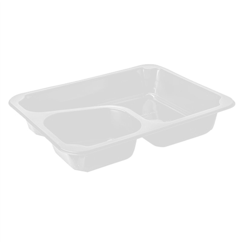 50 stk Hvide Gourmetbakker 227x178 mm, 1150 ml – Optimal til Catering & Takeaway