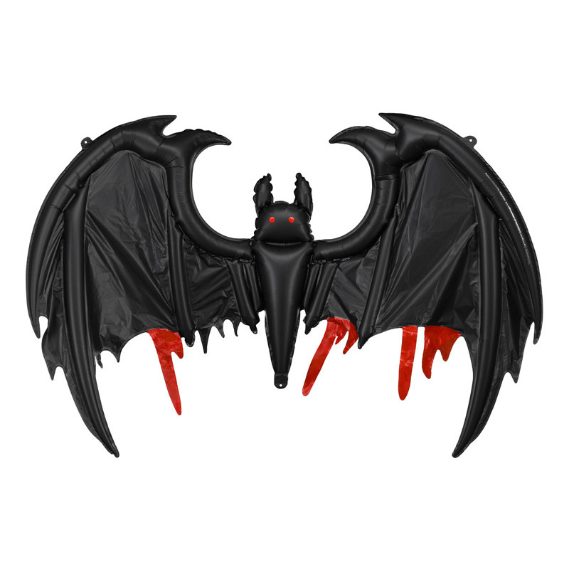 Foil Balloon Bat, 120x81 cm, black Foil Balloon Bat, 120x81 cm, black
