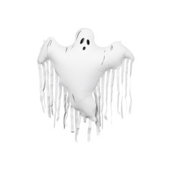 Foil Balloon Ghost with Tassels, 93x86 cm, mix Foil Balloon Ghost with Tassels, 93x86 cm, mix