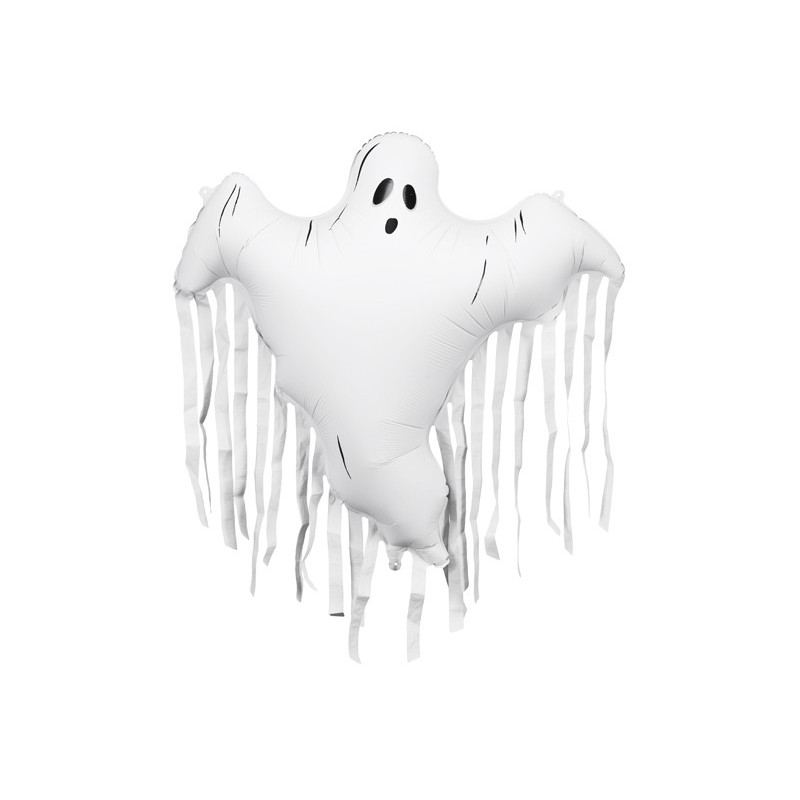 Foil Balloon Ghost with Tassels, 93x86 cm, mix Foil Balloon Ghost with Tassels, 93x86 cm, mix