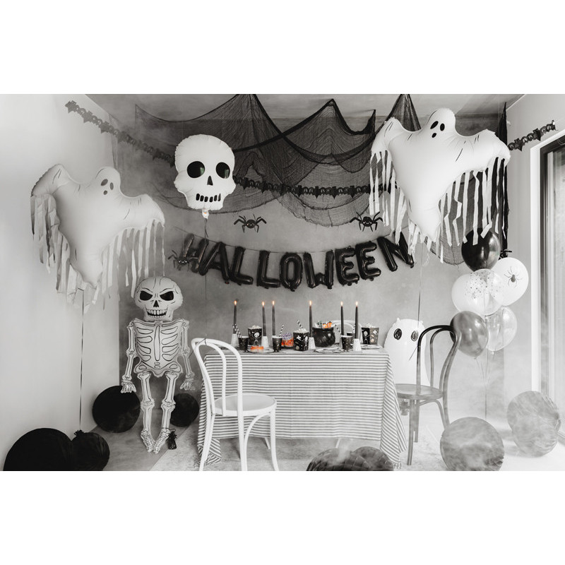 Foil Balloon Ghost with Tassels, 93x86 cm, mix Foil Balloon Ghost with Tassels, 93x86 cm, mix