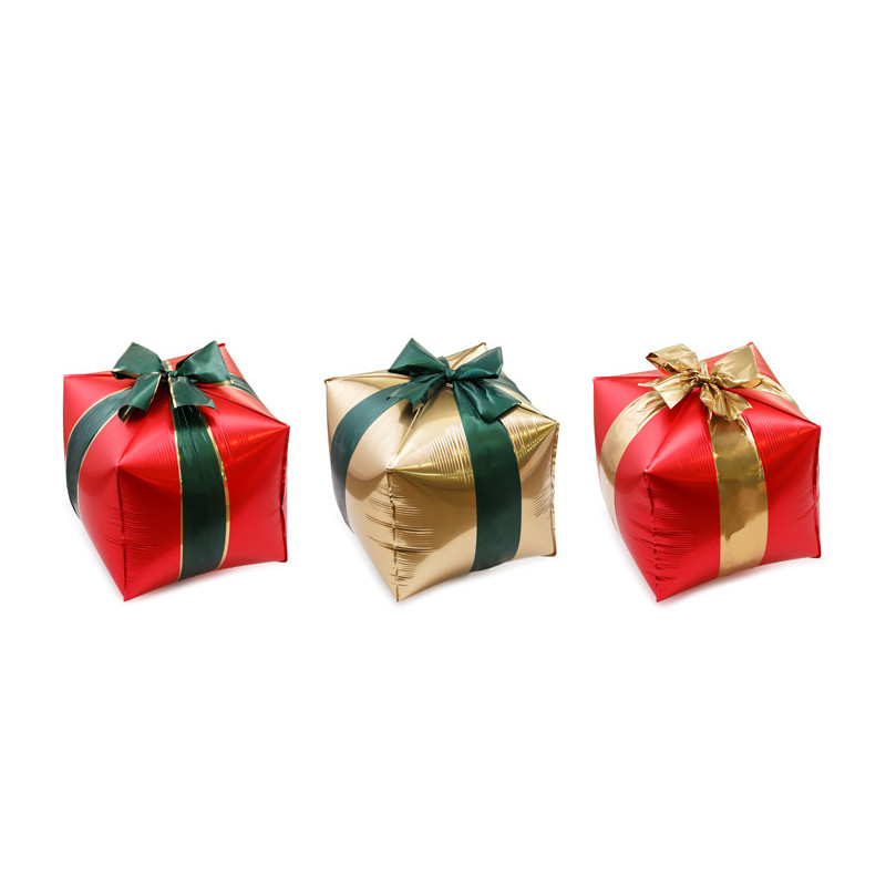 Foil Balloons Gift Boxes, 34 x 36 cm, mix (1 pkt / 3 pc.) Foil Balloons Gift Boxes, 34 x 36 cm, mix (1 pkt / 3 pc.)