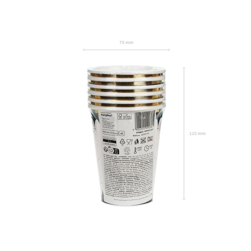 Spider Cups, mix, 400 ml (1 pkt / 6 pc.) Spider Cups, mix, 400 ml (1 pkt / 6 pc.)