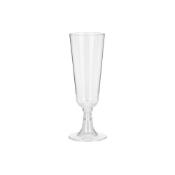 Plastic Champagne Glasses, 150 ml (1 pkt / 8 pc.) Plastic Champagne Glasses, 150 ml (1 pkt / 8 pc.)