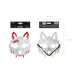 Bloody Wolf mask, 17x20cm, mix Bloody Wolf mask, 17x20cm, mix