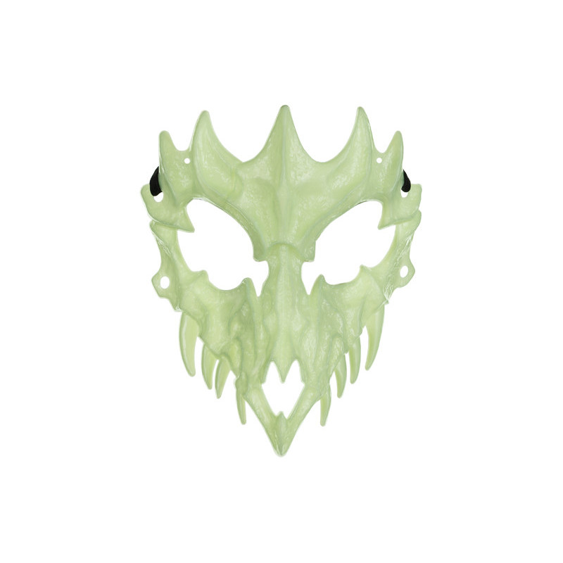 Glow in the dark Skull mask, 14.5x18cm, mix Glow in the dark Skull mask, 14.5x18cm, mix