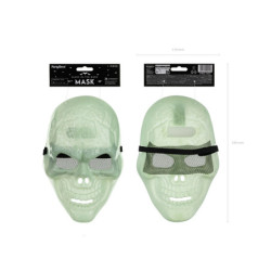 Glow in the dark Skull mask, 17x27cm, mix Glow in the dark Skull mask, 17x27cm, mix