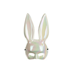 Bunny mask, 16.5x34cm, white Bunny mask, 16.5x34cm, white