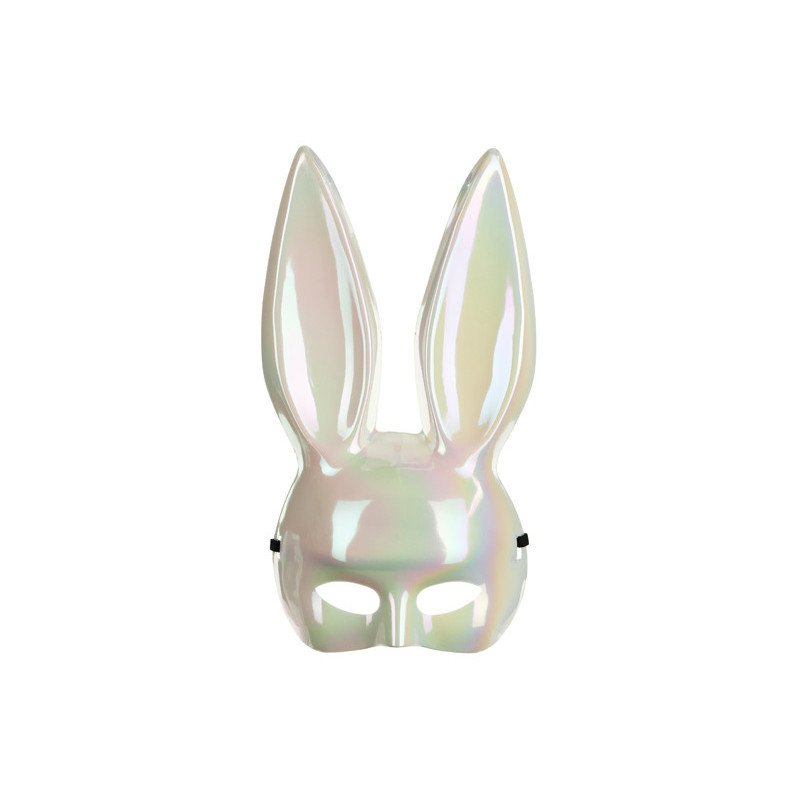 Bunny mask, 16.5x34cm, white Bunny mask, 16.5x34cm, white