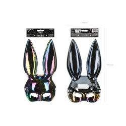 Bunny mask, 16.5x34cm, black Bunny mask, 16.5x34cm, black