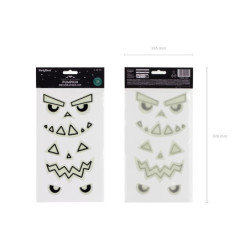 Gel Pumpkin stickers (1 pkt / 2 pc.) Gel Pumpkin stickers (1 pkt / 2 pc.)