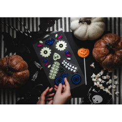 Gel Pumpkin stickers, mix (1 pkt / 2 pc.) Gel Pumpkin stickers, mix (1 pkt / 2 pc.)