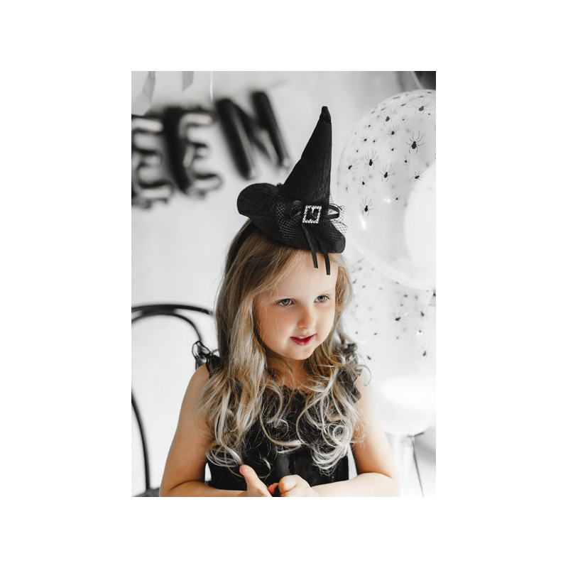 Witch Hat Headband, 17x28 cm, black Witch Hat Headband, 17x28 cm, black