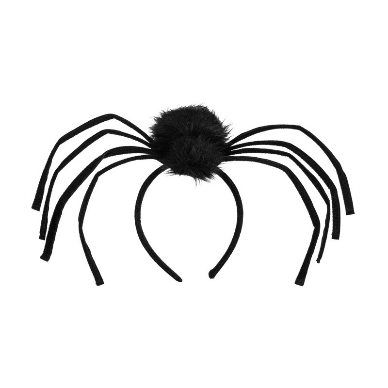 Spider Headband, 19x32 cm, Black Spider Headband, 19x32 cm, Black