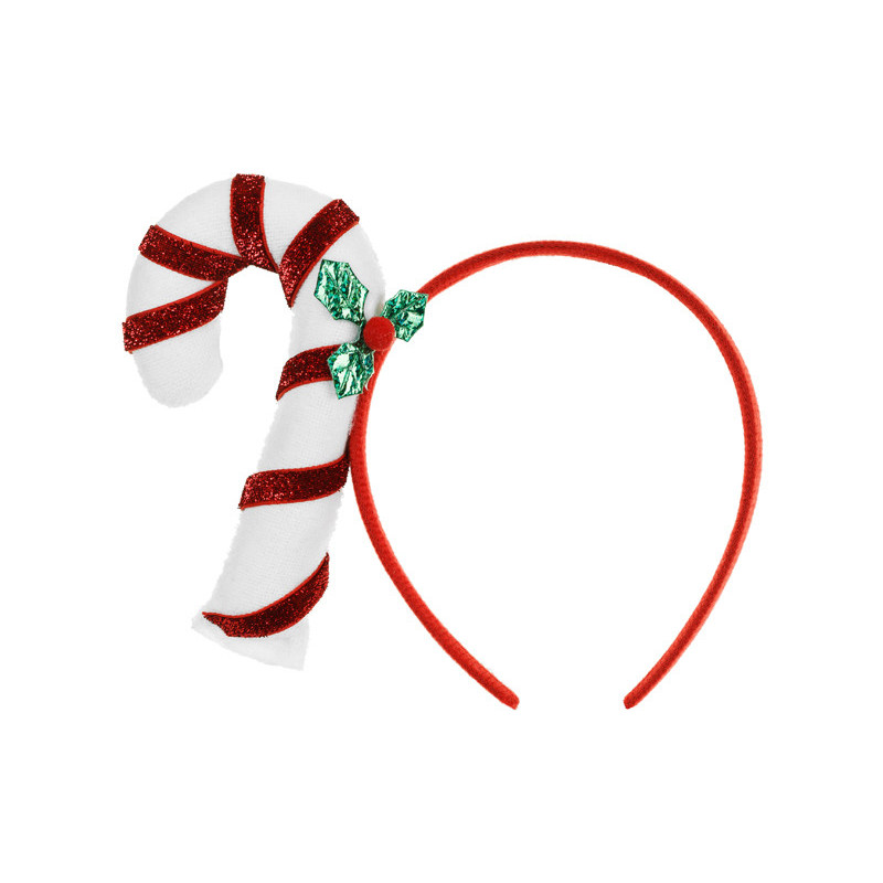 Candy Cane Headband, 18.5x15.5cm, mix Candy Cane Headband, 18.5x15.5cm, mix
