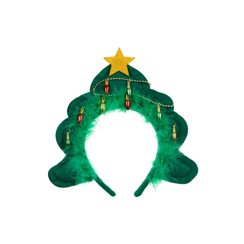 Christmas Tree Headband, 18.5x24cm, mix Christmas Tree Headband, 18.5x24cm, mix