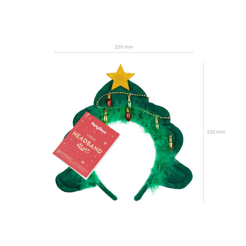 Christmas Tree Headband, 18.5x24cm, mix Christmas Tree Headband, 18.5x24cm, mix