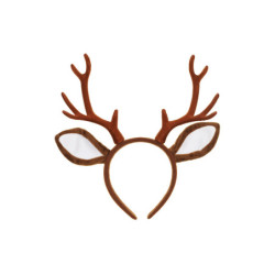 Reindeer Antlers Headband, 26x28.5cm, mix Reindeer Antlers Headband, 26x28.5cm, mix