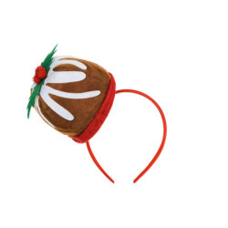 Cupcake with Mistletoe Headband, 19x19cm, mix Cupcake with Mistletoe Headband, 19x19cm, mix