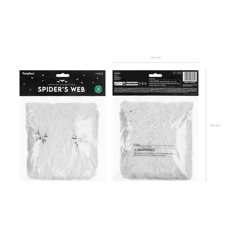 Spiderweb Halloween, white, 200g Spiderweb Halloween, white, 200g