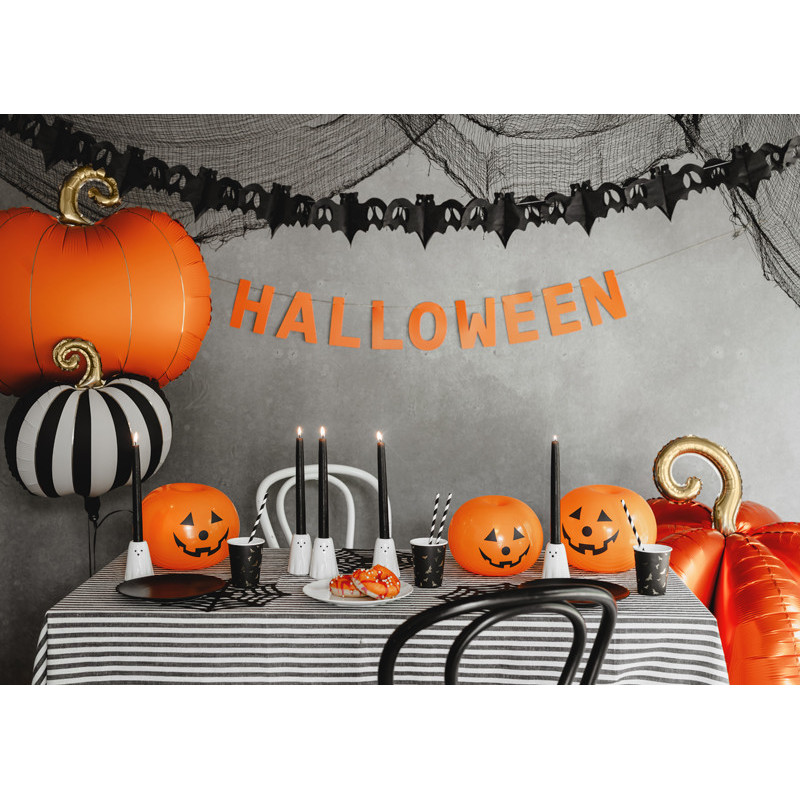 LED Light Up Pumpkin balloons, 25cm (1 pkt / 5 pc.) LED Light Up Pumpkin balloons, 25cm (1 pkt / 5 pc.)