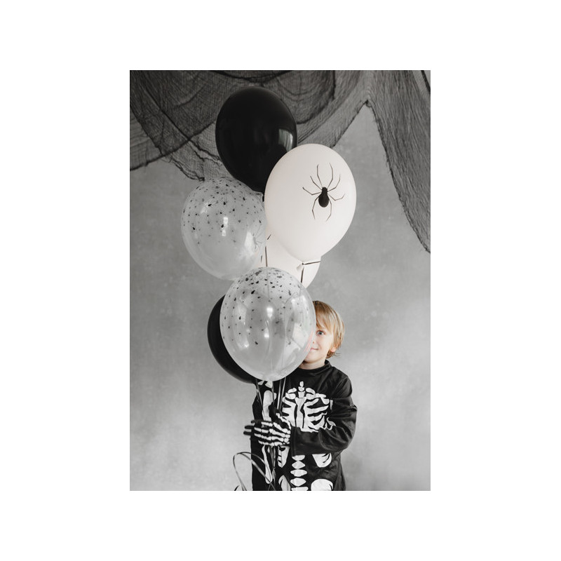 Balloons 30 cm, Spiders, mix (1 pkt / 6 pc.) Balloons 30 cm, Spiders, mix (1 pkt / 6 pc.)