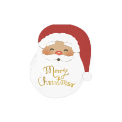 Santa Claus Napkins, 13.5x16 cm, mix (1 pkt / 12 pc.) Santa Claus Napkins, 13.5x16 cm, mix (1 pkt / 12 pc.)