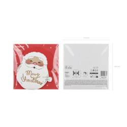 Santa Claus Napkins, 13.5x16 cm, mix (1 pkt / 12 pc.) Santa Claus Napkins, 13.5x16 cm, mix (1 pkt / 12 pc.)